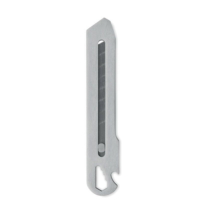 Einziehbares Cuttermesser KNIFEPLUS - mattsilber-357