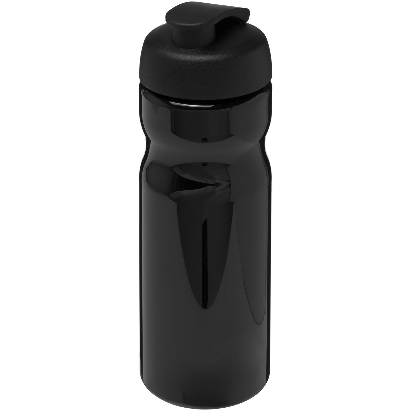 H2O Active Base 650 ml Sportflasche mit Klappdeckel - schwarz-515