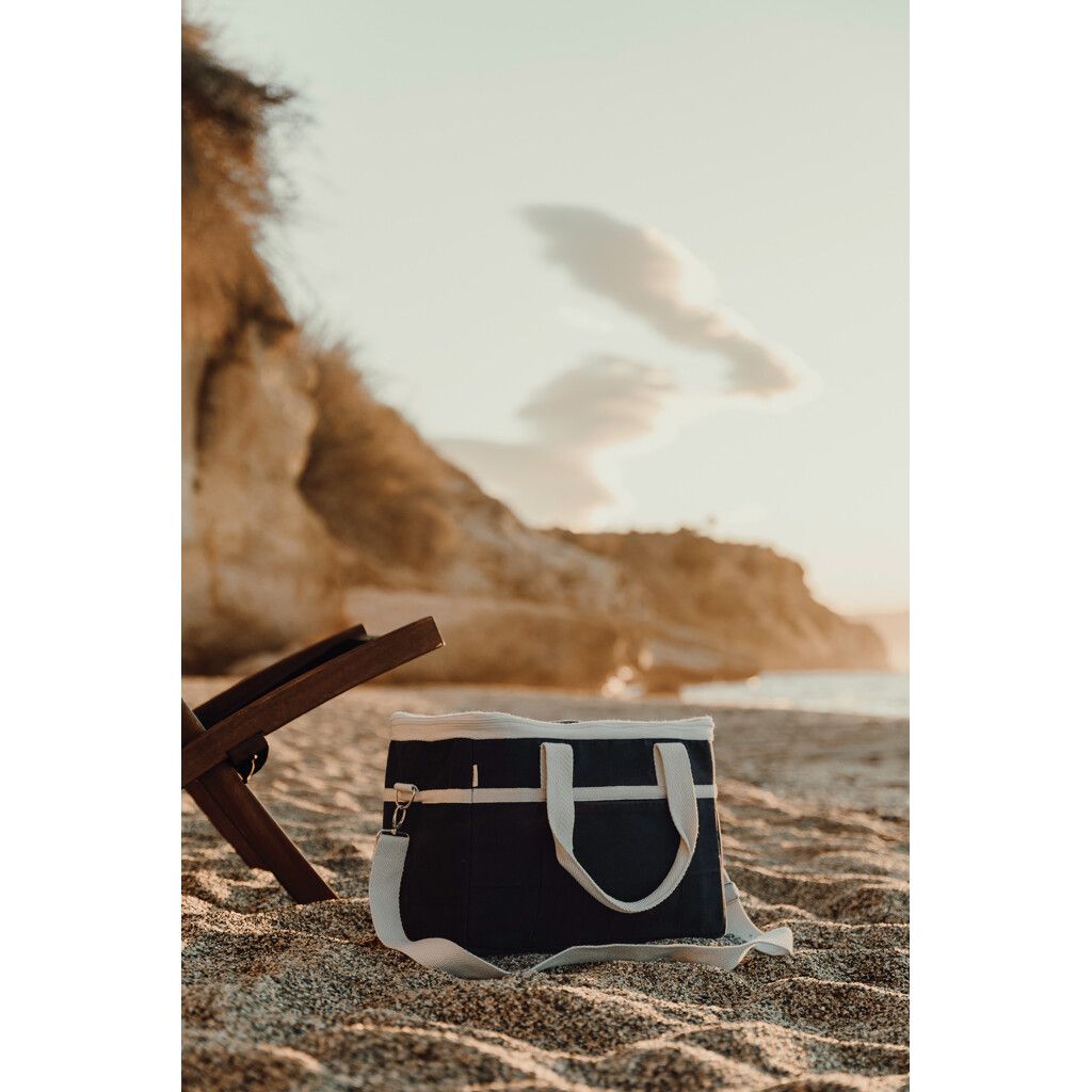 VINGA Volonne AWARE™ Kühlkorb aus recyceltem Canvas - blau-489