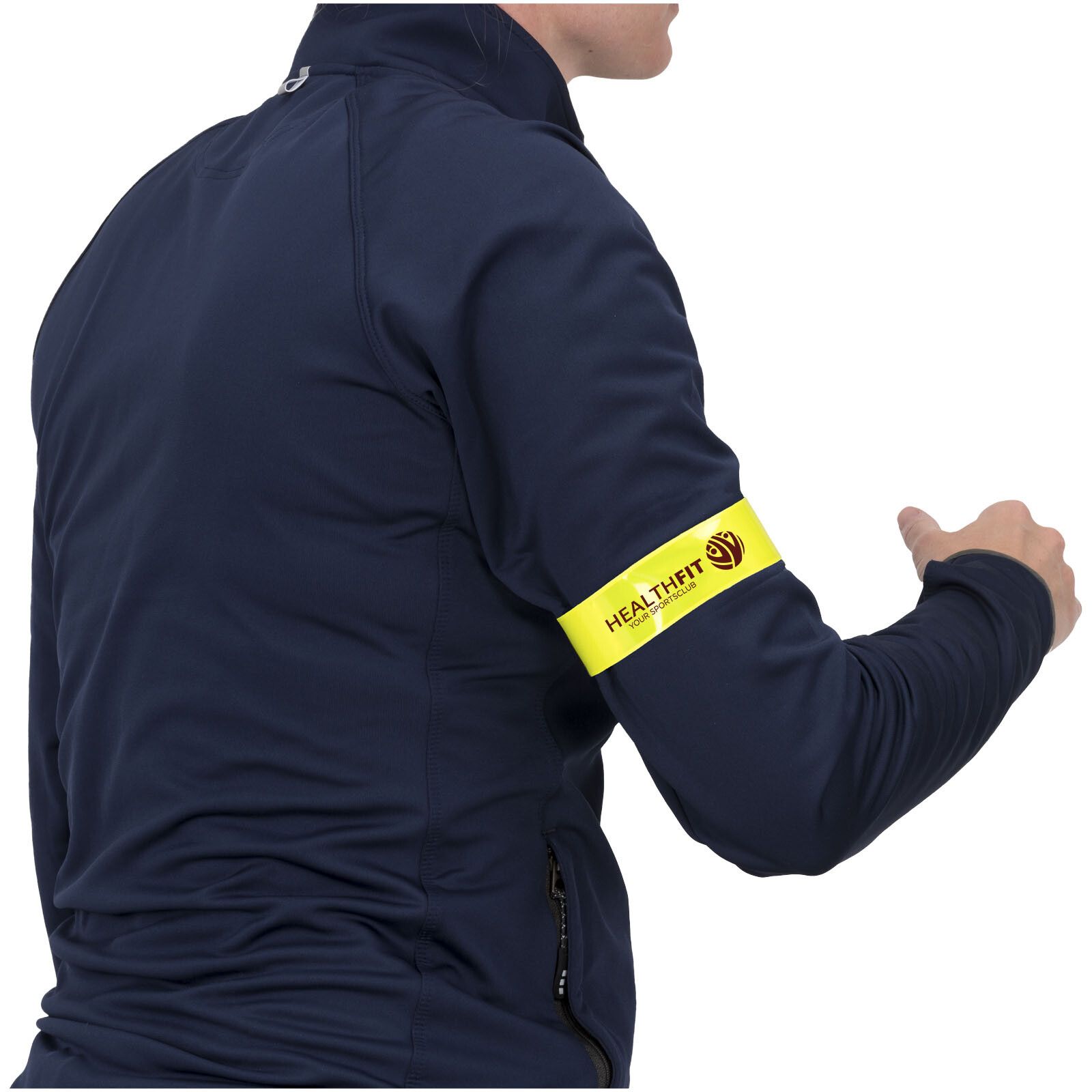 RFX Lynne 34 cm reflektierendes TPU Sicherheits-Schnapparmband - neongelb-970