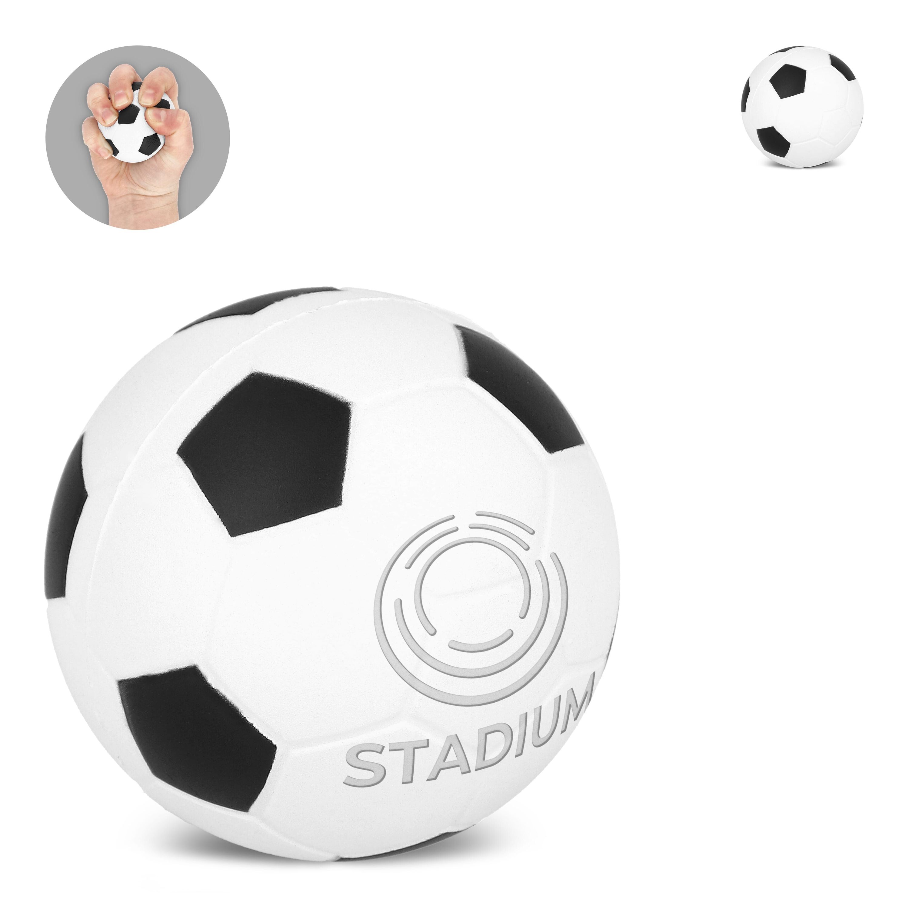 Anti-Stress-Fußball Ø 6cm - weiss-681