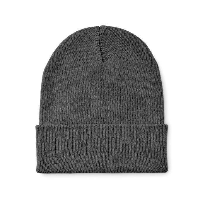 Beanie mit Bündchen BEANIX - steingrau-687