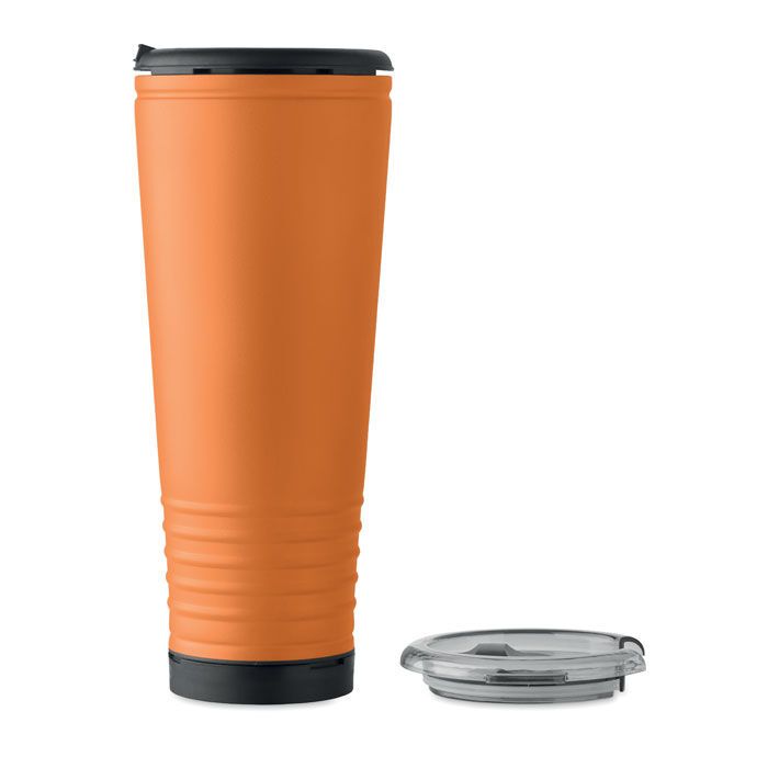 Doppelwandiger Becher 700ml HOWLER CUP - orange-769