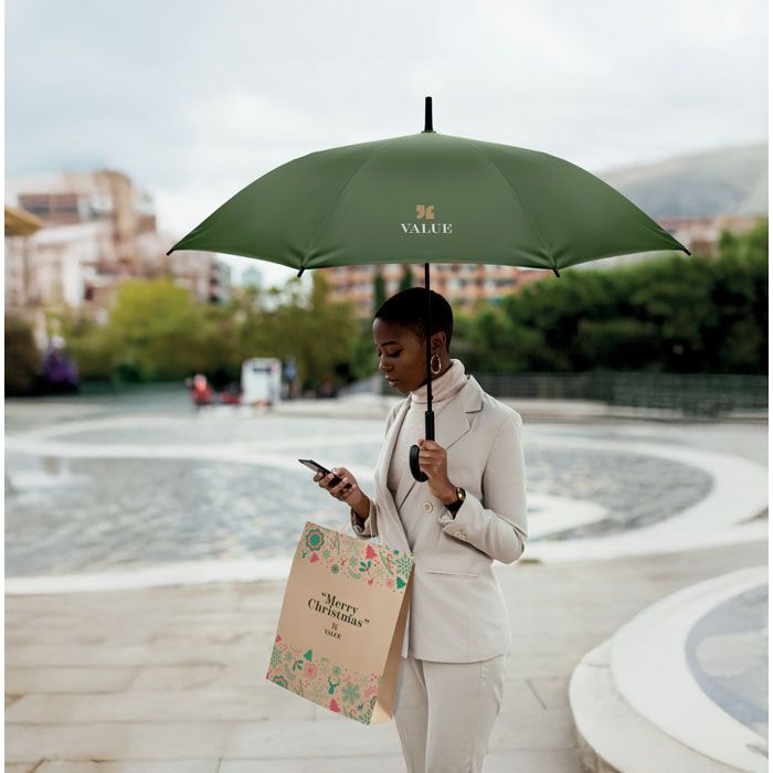 Windproof Regenschirm 23" BRELA - grün-694