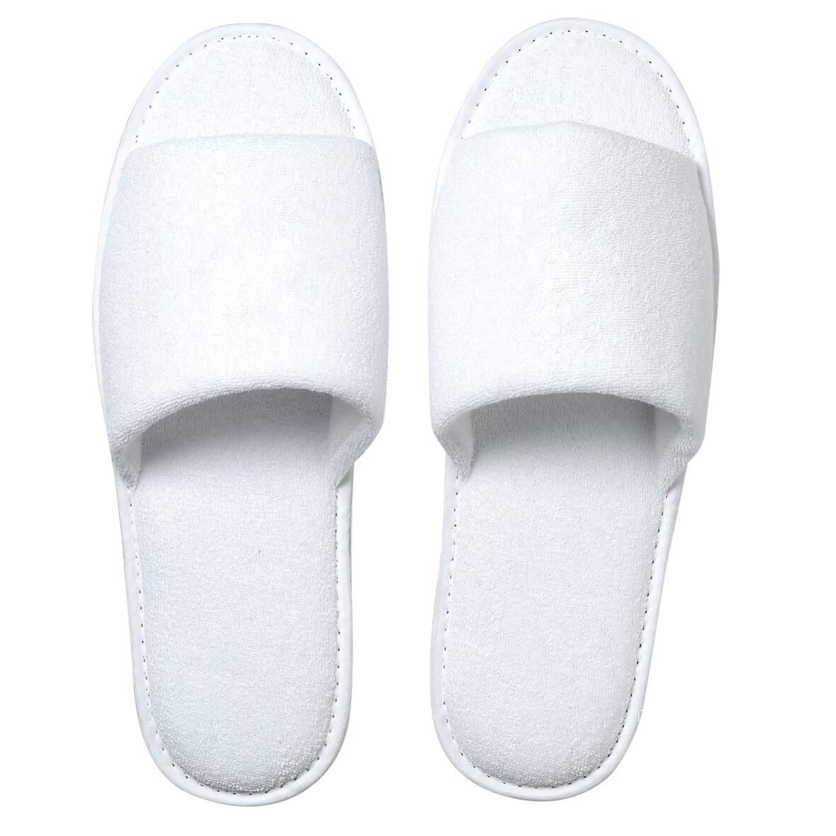 Slipper Frottee - weiß-629