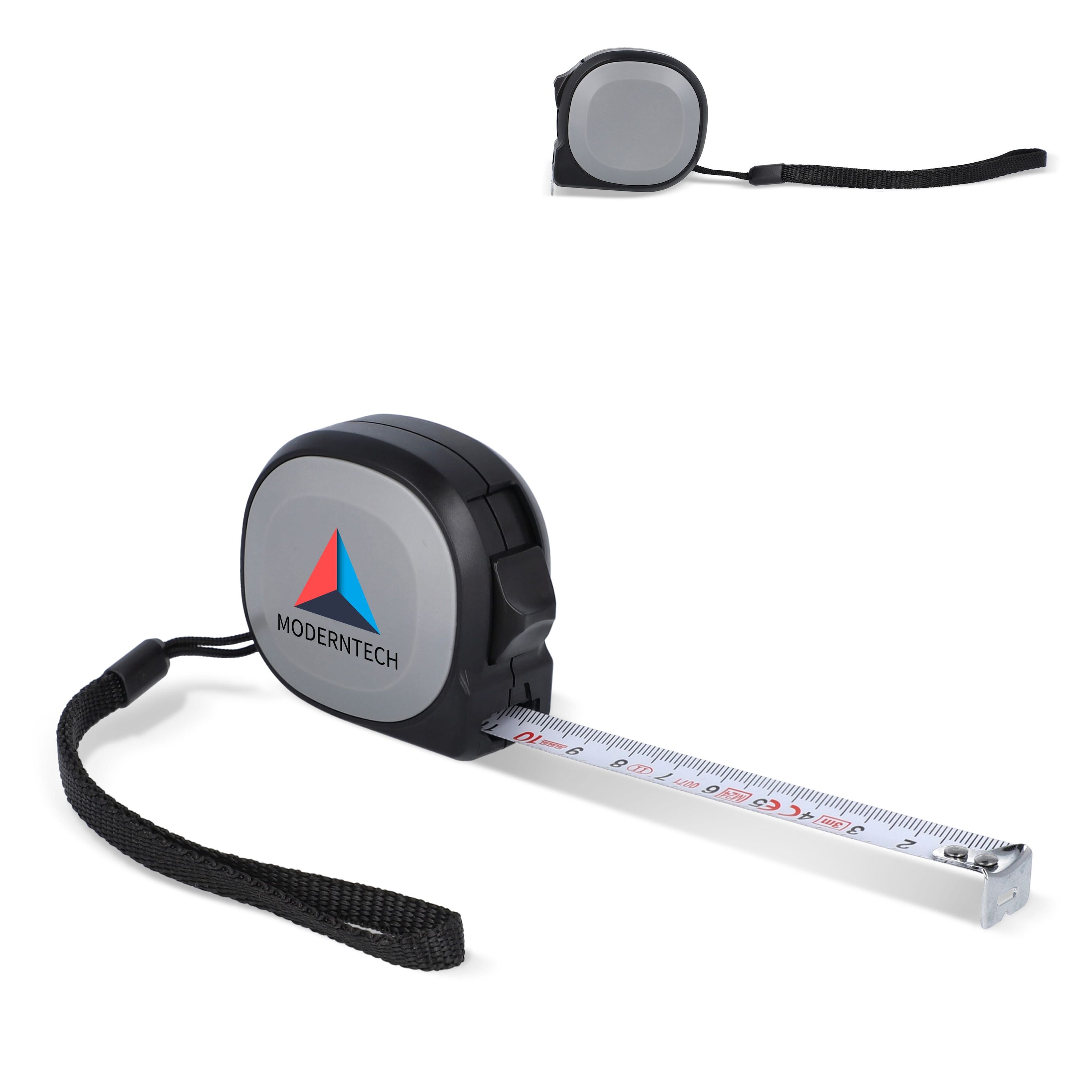 MeasureMate Rollmaßband 5M - schwarz  -  grau-178