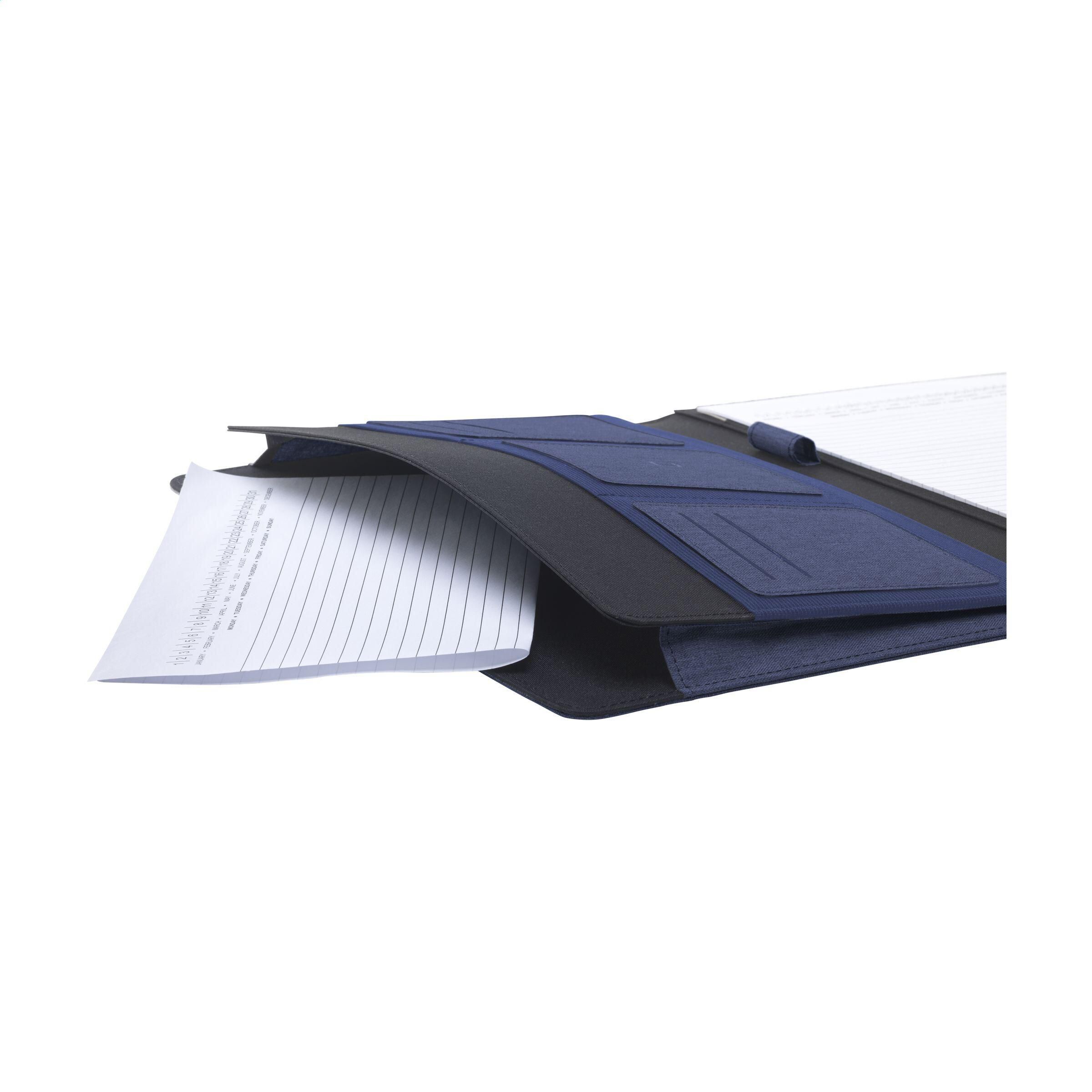 Quest Portfolio RCS RPET A4 Dokumentenmappe - blau-942