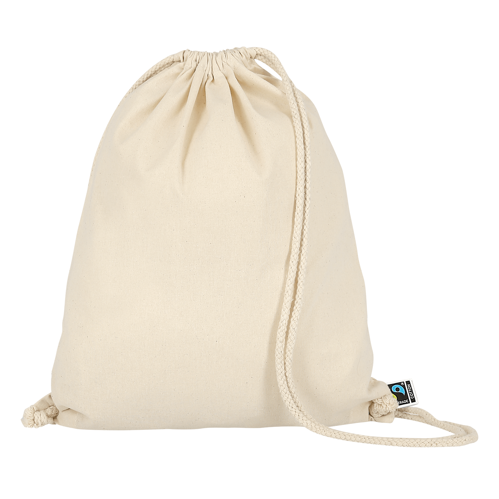Turnbeutel Fairtrade-Baumwolle - natur-457