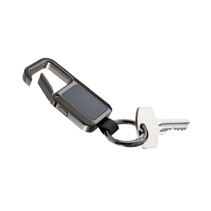 TROIKA Karabiner TRACK & FIND CARABINER - gunmetal-207