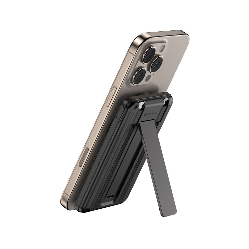 Urban Vitamin Redwood 5-in-1 5.000mAh 20W PD magn. Powerbank - schwarz-993