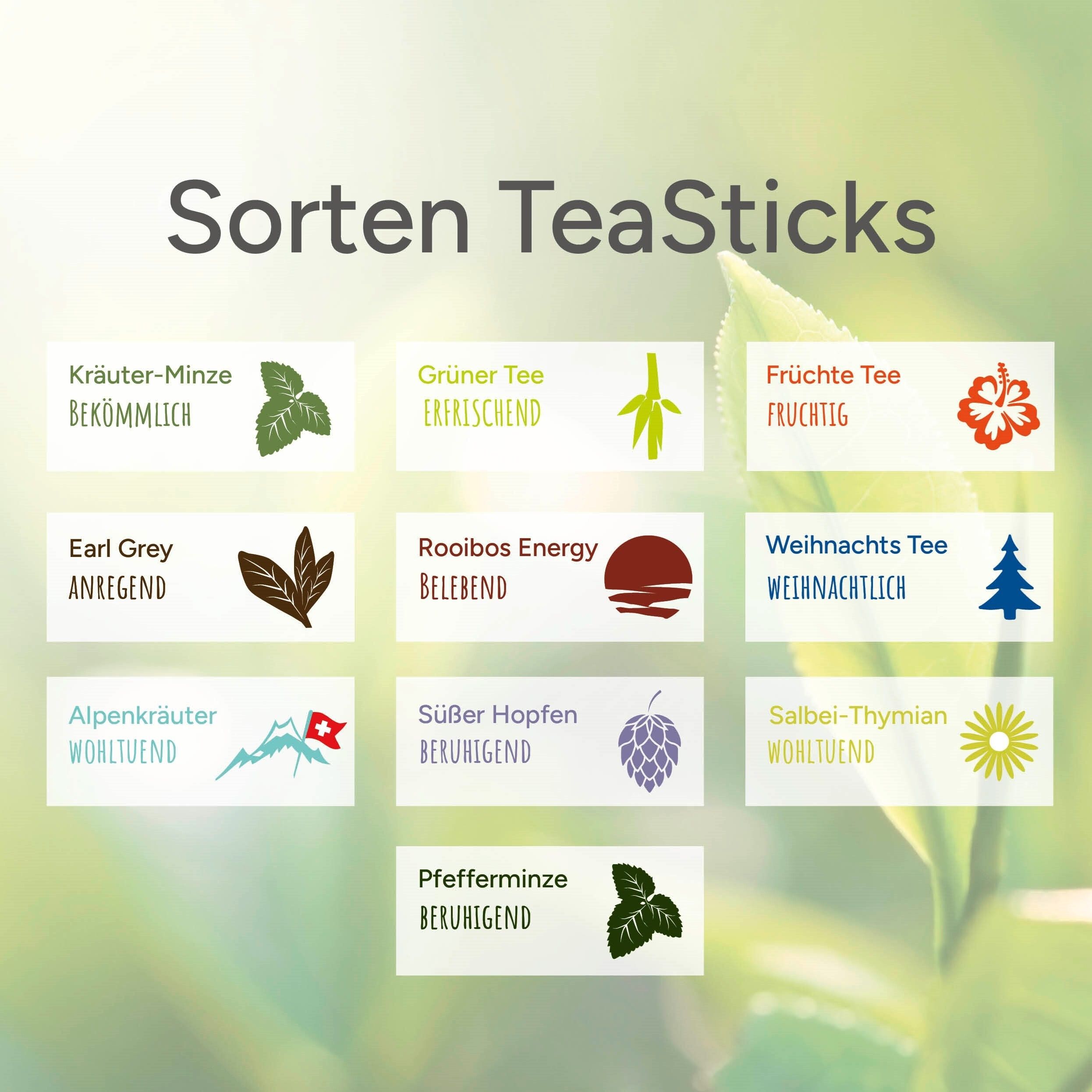 TeaStick Kräuter Süßer Hopfen Individual Design-925