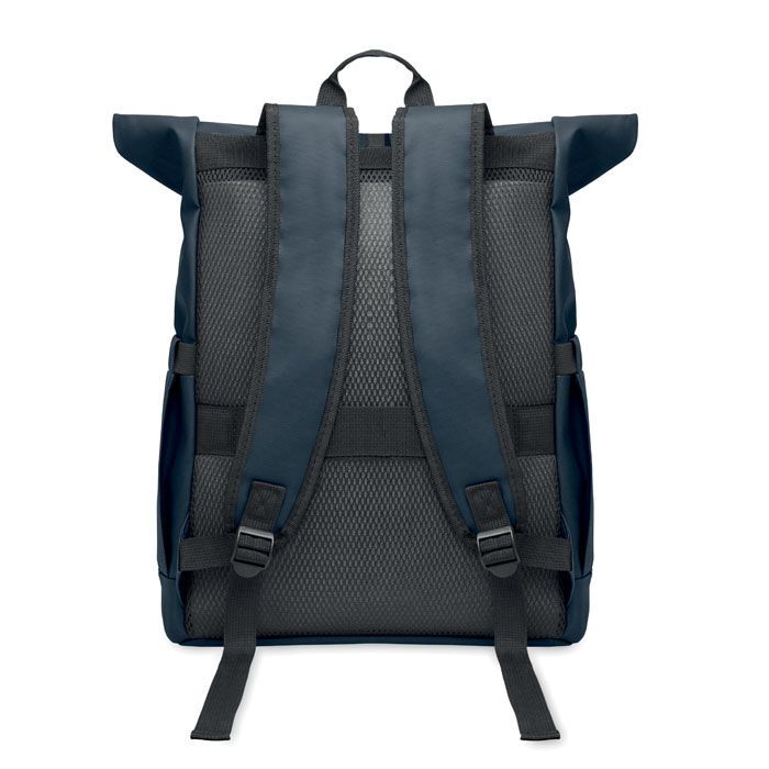 Rolltop-Rucksack 600D RPET BANGKOK ROLL - blau-243