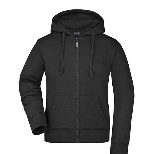 Ladies´ Hooded Jacket - black-316