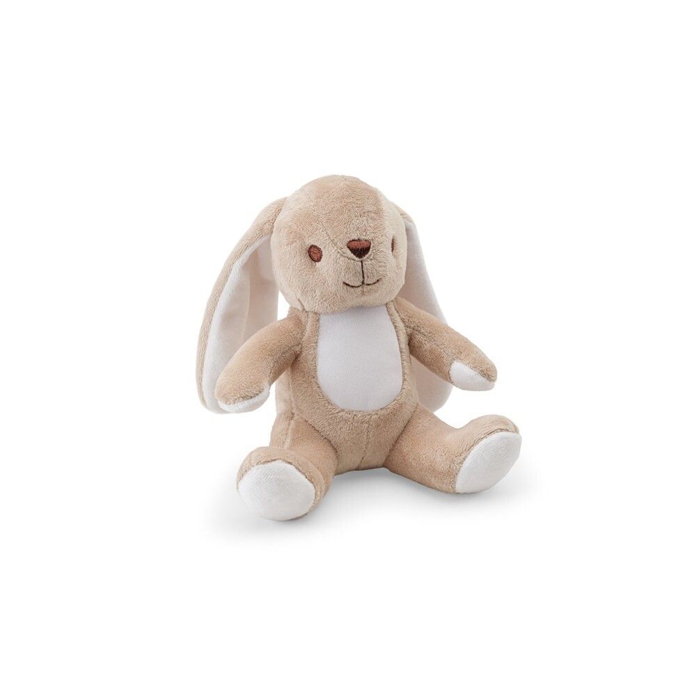BUGS Plüschtier aus Polyester in Form eines Hasen, mit Stoff, der sich zur Personalisierung eignet - beige-87
