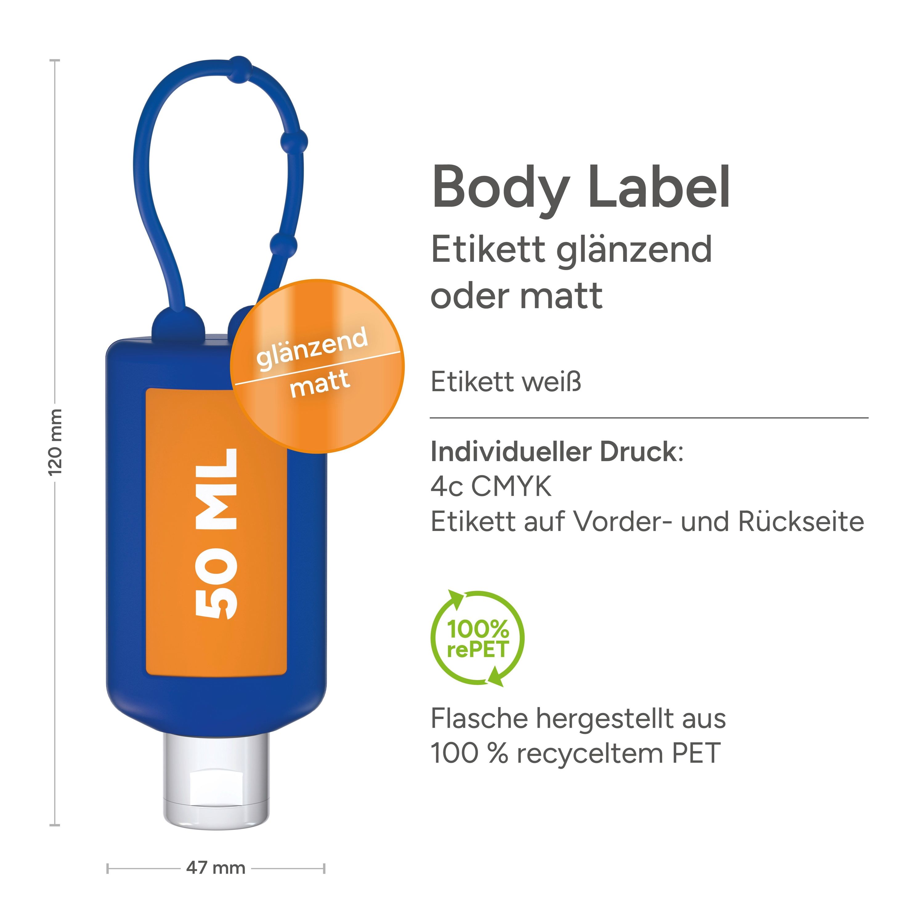 50 ml Bumper Duschgel Ingwer-Limette Body Label-236