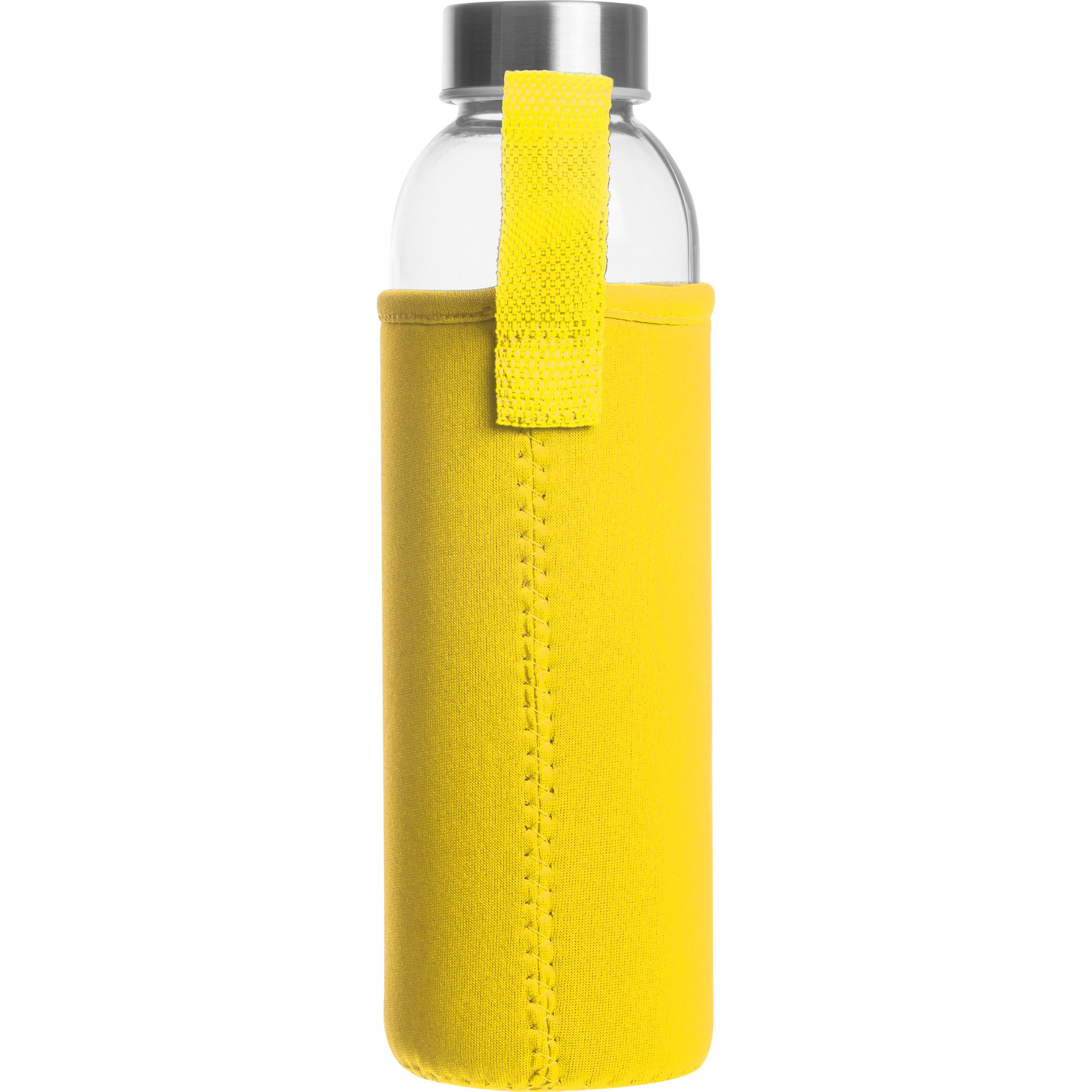 Glasflasche Klagenfurt - gelb-28