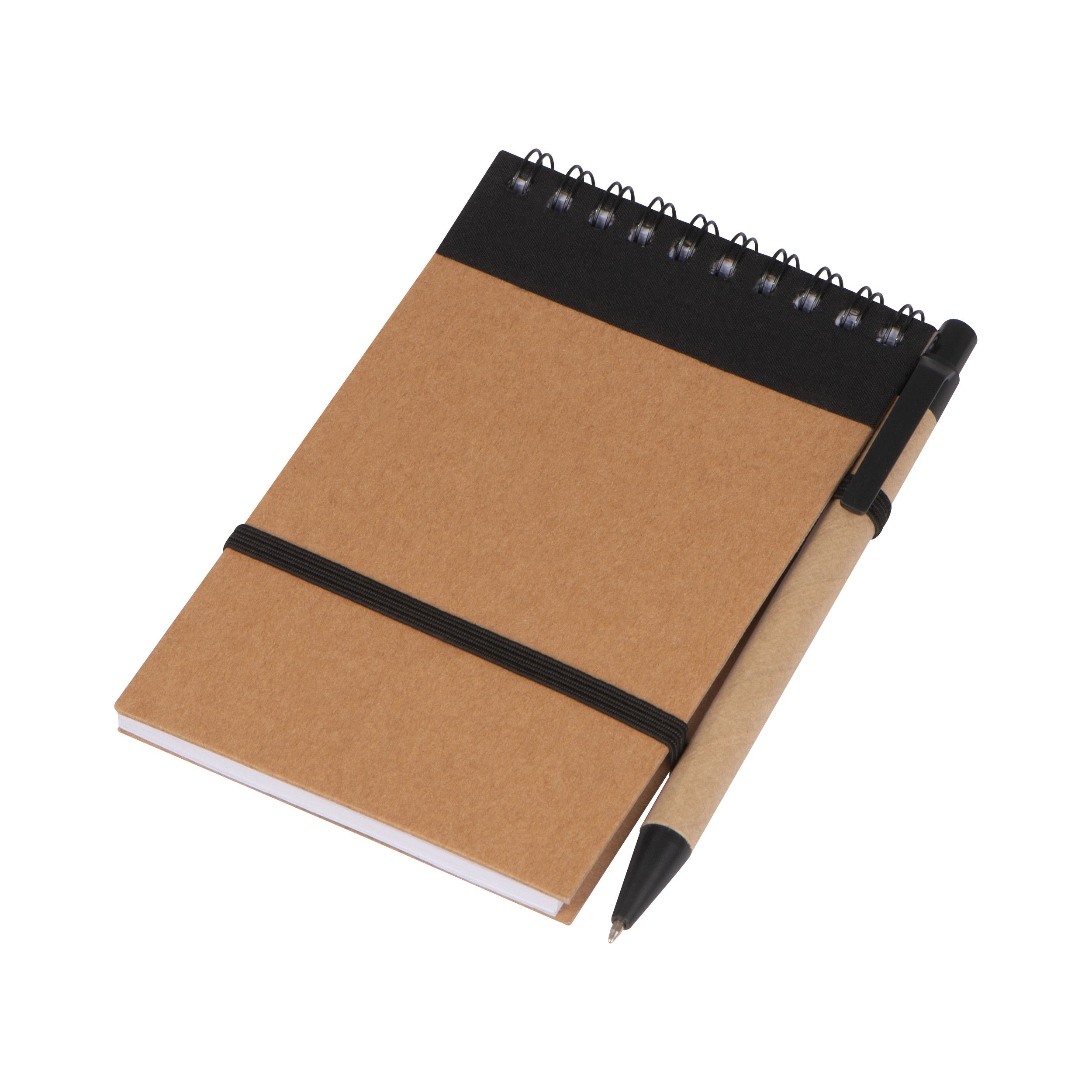 Ringbuch mit Kugelschreiber und "To do Liste" - schwarz-587