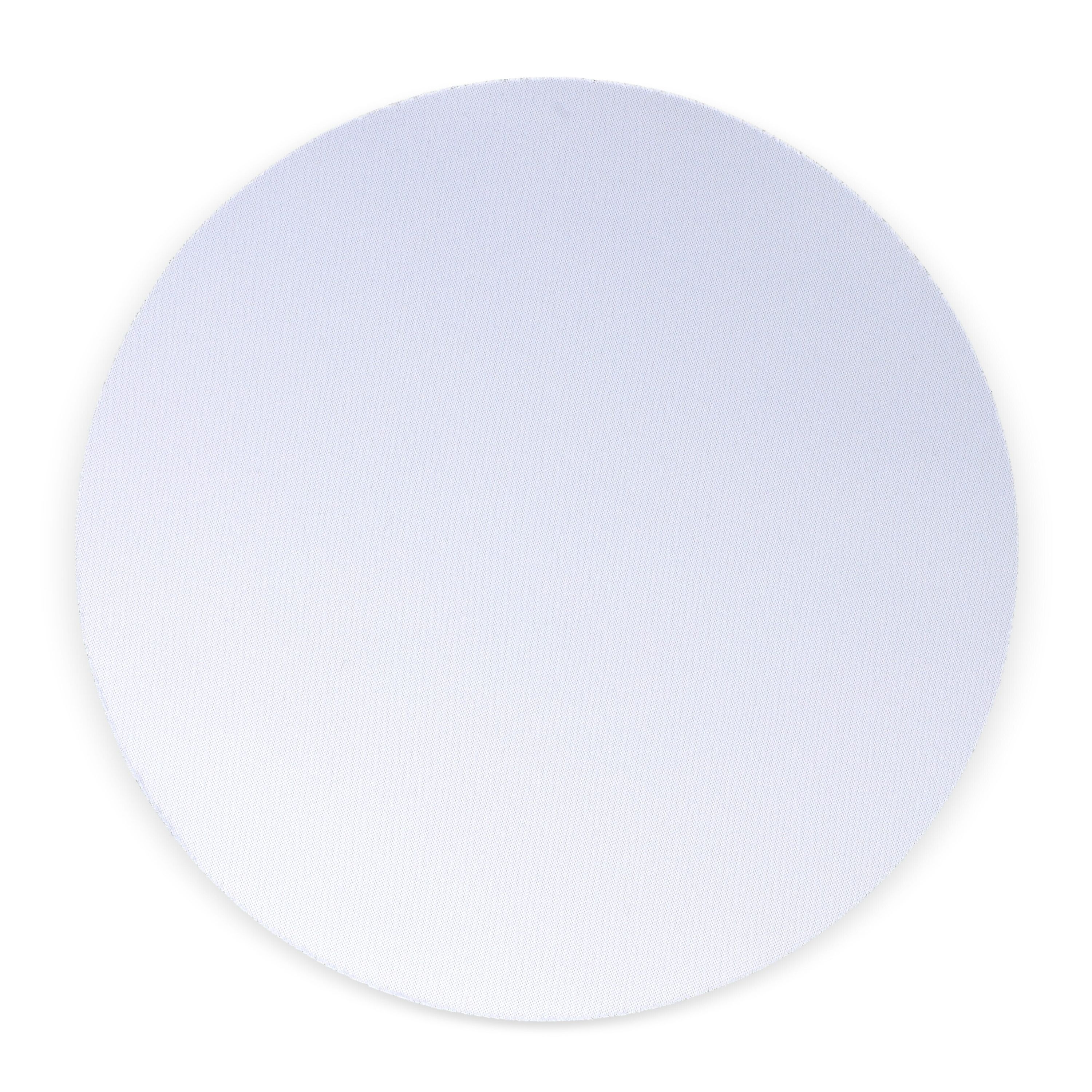 Rundes Sublimations-Mousepad - weiss-680