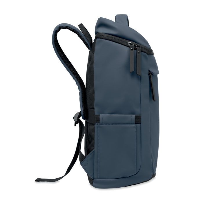 15" PU Laptop-Rucksack BOULDER - marineblau-99