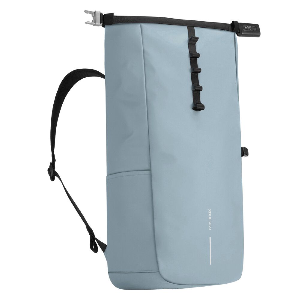 Urban wasserabweisender Anti-Diebstahl Rucksack - blau-454
