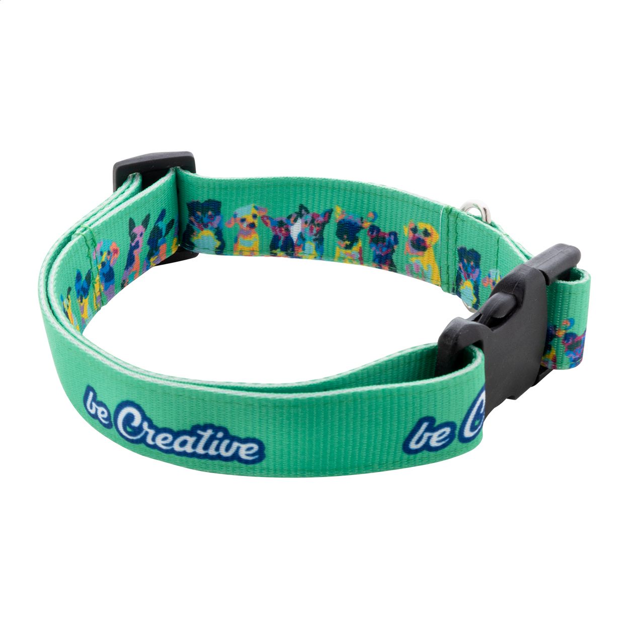 Ziggy Individuelles Hundehalsband - weiß-523