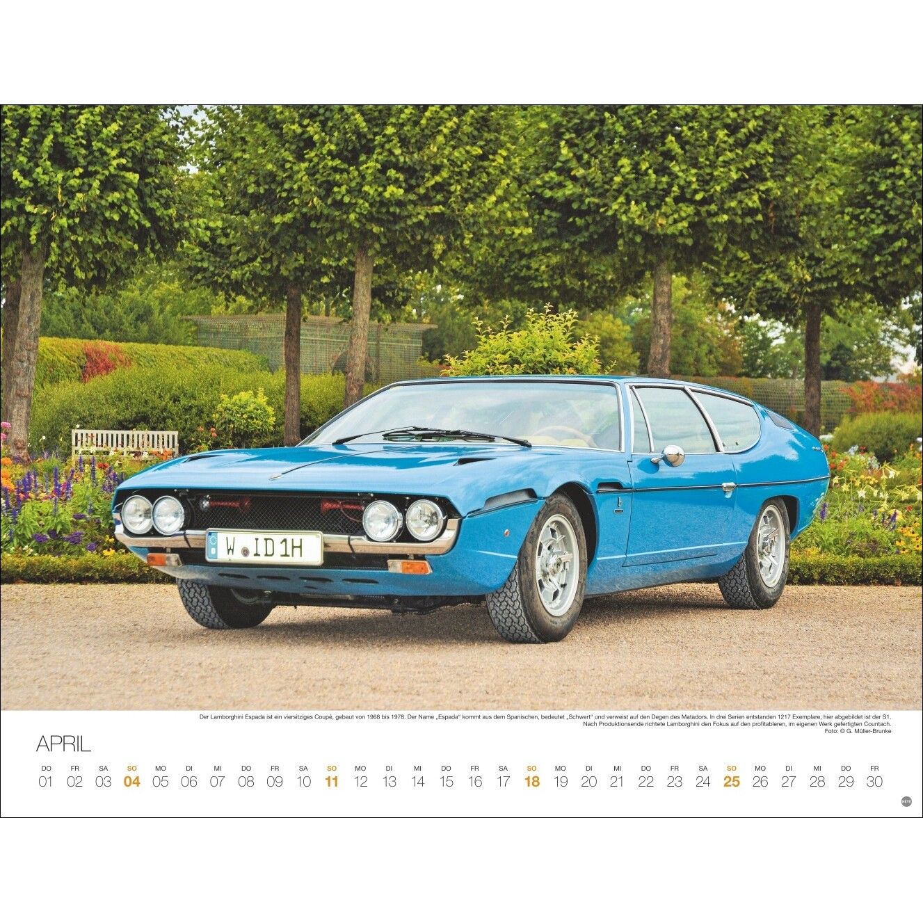 Legendäre Autos Posterkalender-437