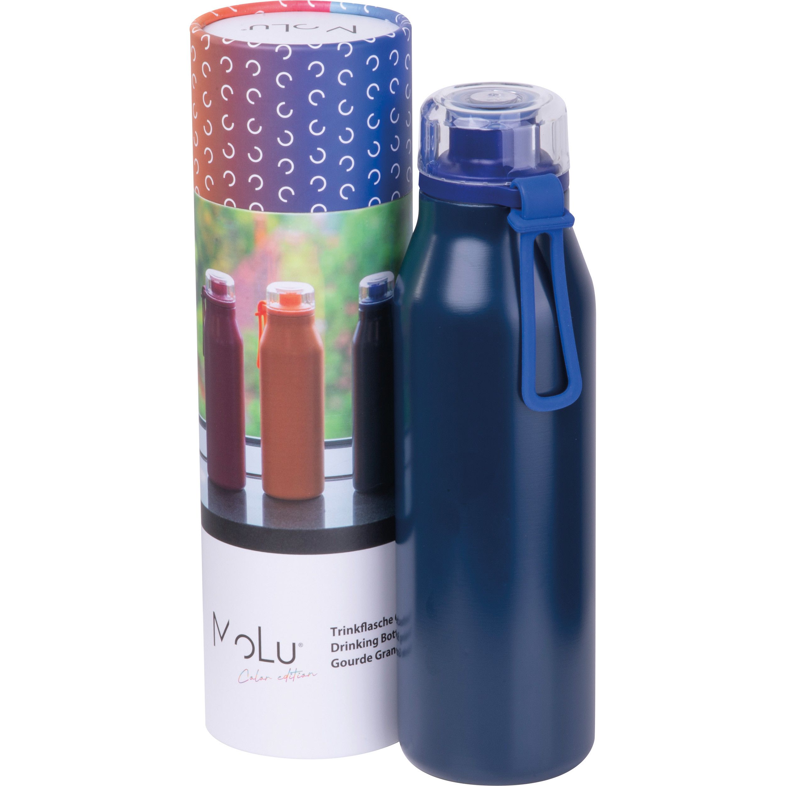 MoLu Trinkflasche Grand Haven - dunkelblau-742