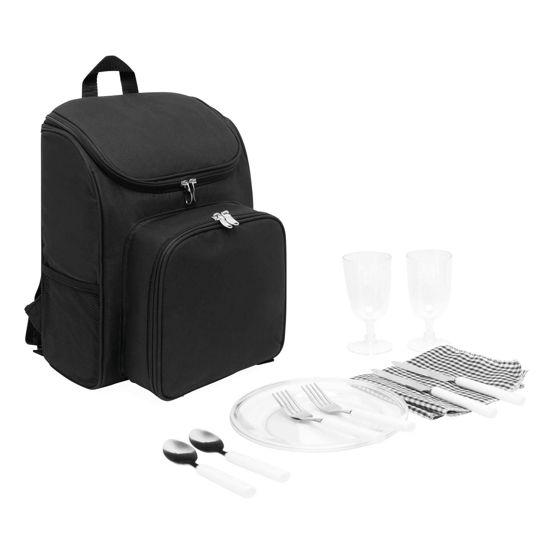 Picknick-Rucksack OUTSIDE - schwarz-454