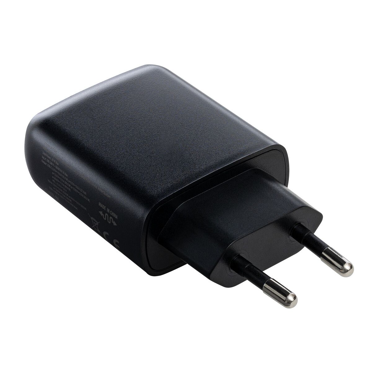 USB Ladegerät GaN 2-Port TOMARES - schwarz-522