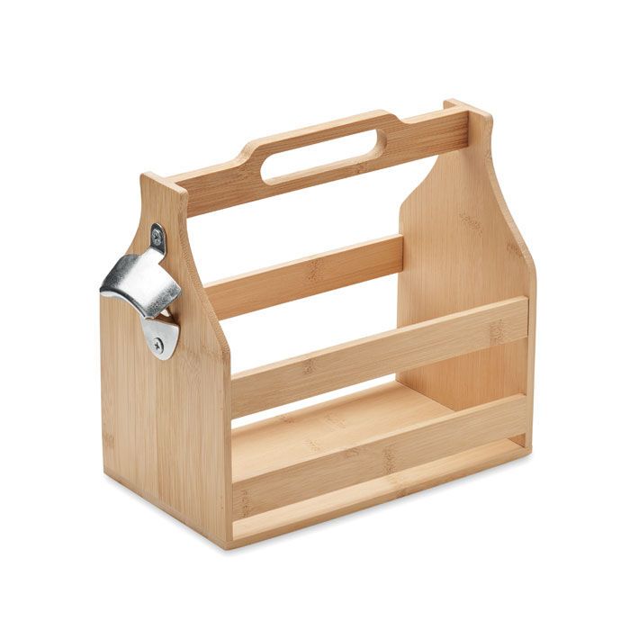 6 Bierkästen aus Bambus CABAS - holz-225