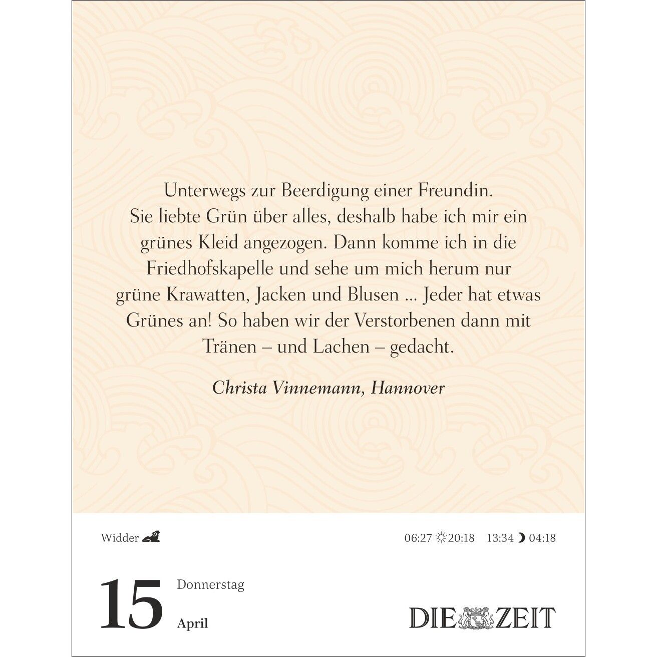 Was mein Leben reicher macht Tagesabreißkalender-715
