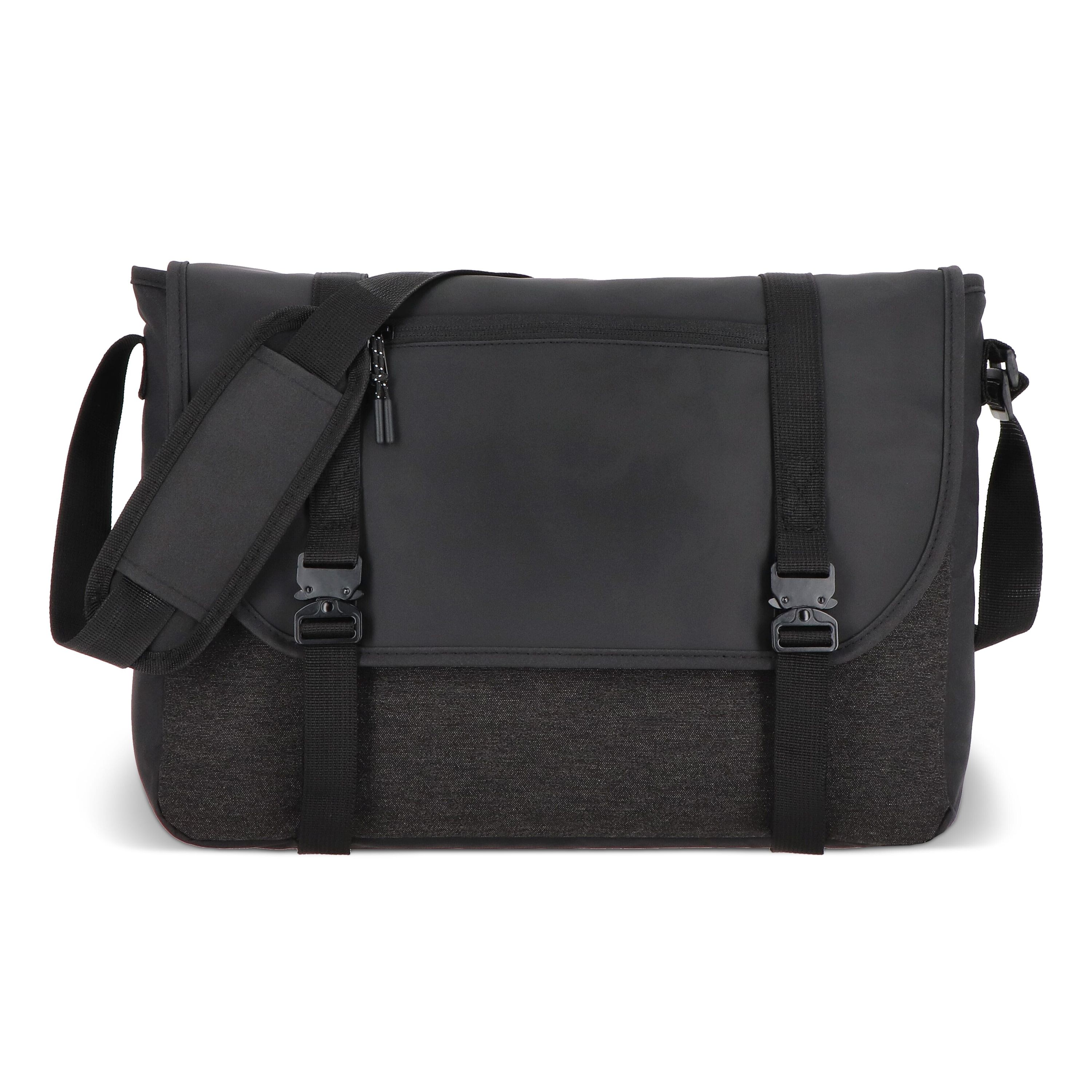 Laptop-Messenger-Tasche Liam RPET 12L - schwarz-491
