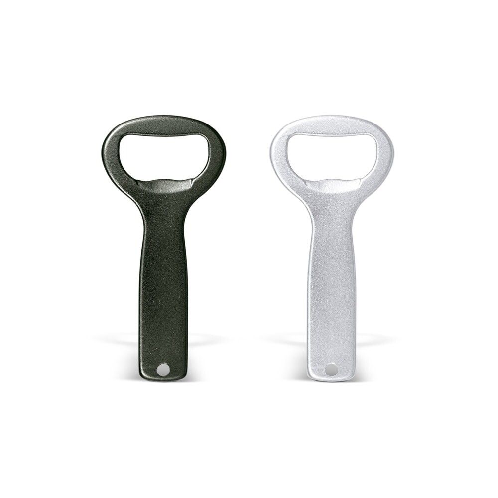 BARLEY Flaschenöffner aus Aluminium - satinsilber-23