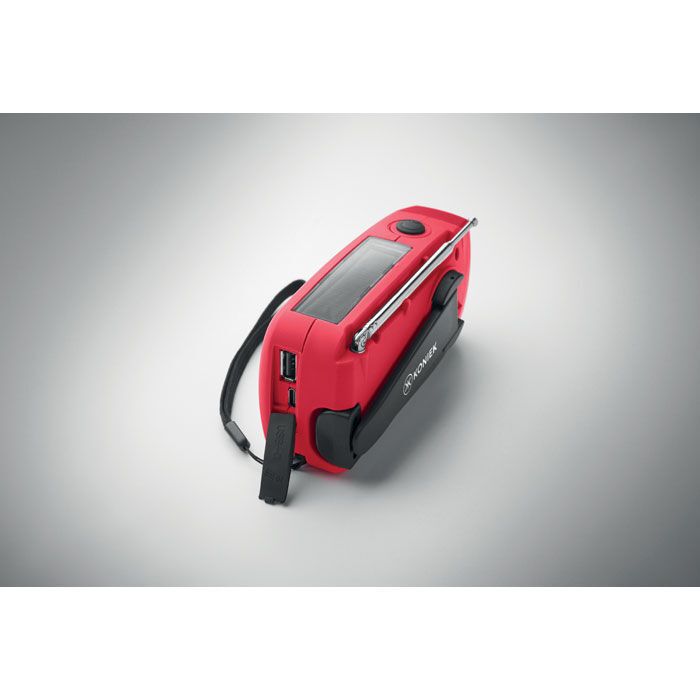 AM/FM Radio mit Taschenlampe MO2746- ONDA - rot-790