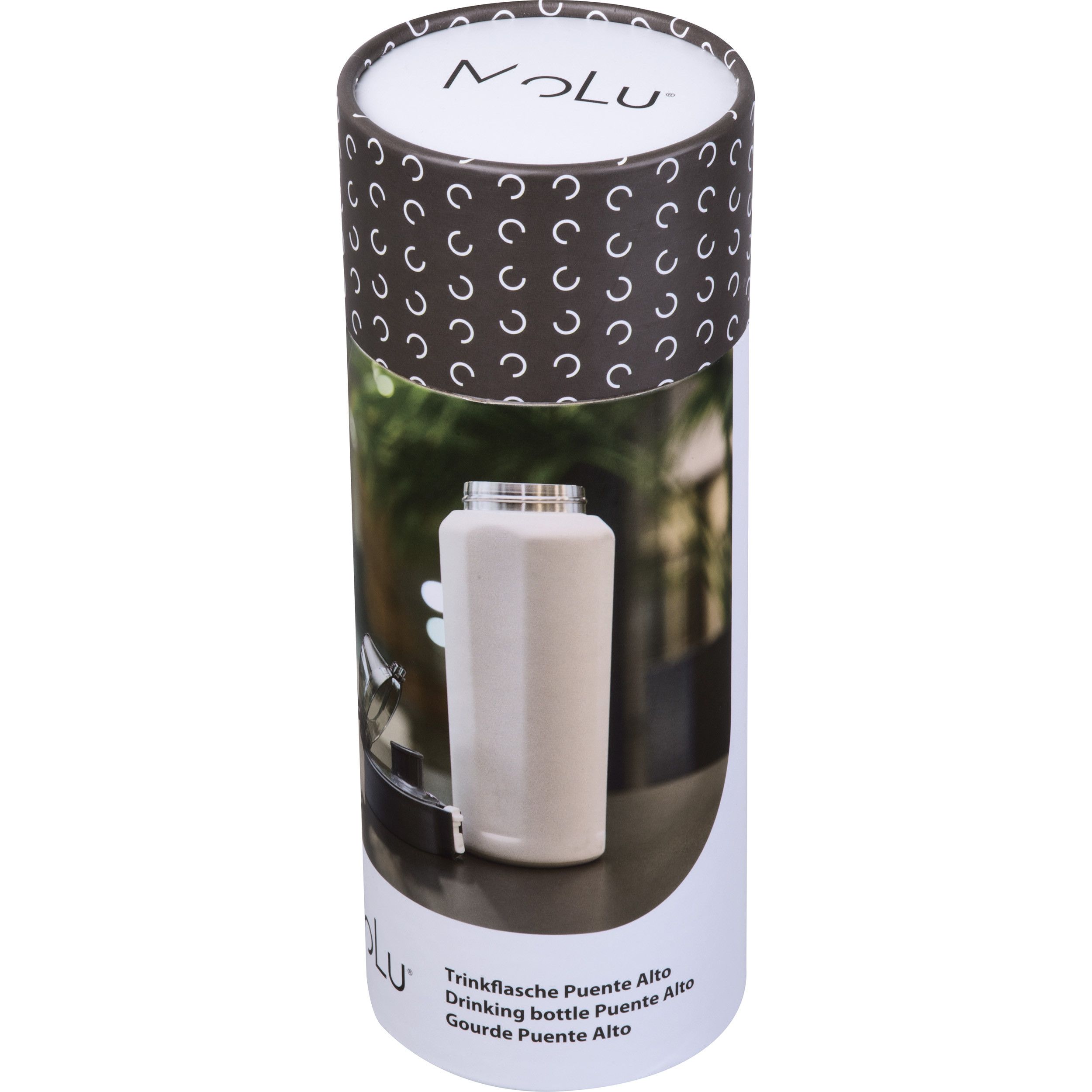 MoLu Edelstahlflasche Puente Alto - weiß-945