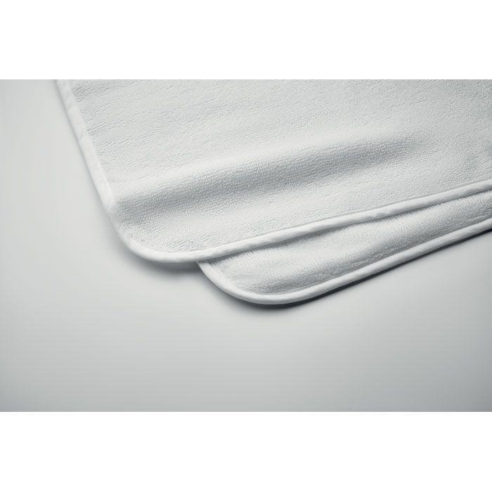 Kapuzenbadetuch Baby HUGME - weiß-352