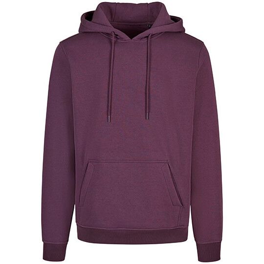 Basic Hoody - plum purple-576