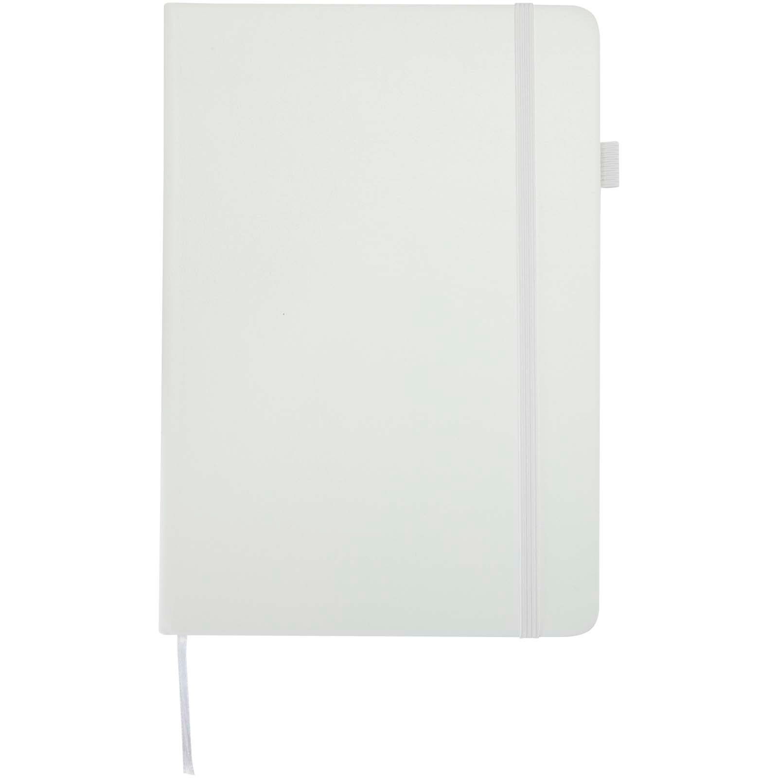Liss A5 Hardcover Notizbuch aus recyceltem Kunststoff - weiss-337