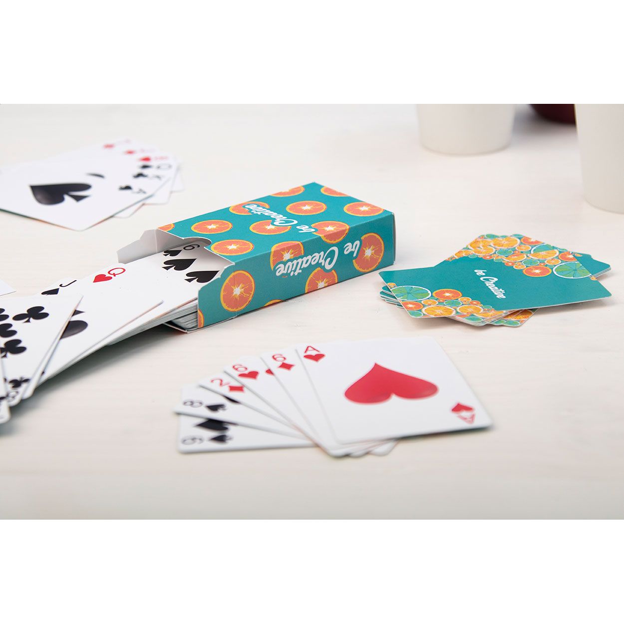 CreaCard Individuelle Spielkarten - weiß-14