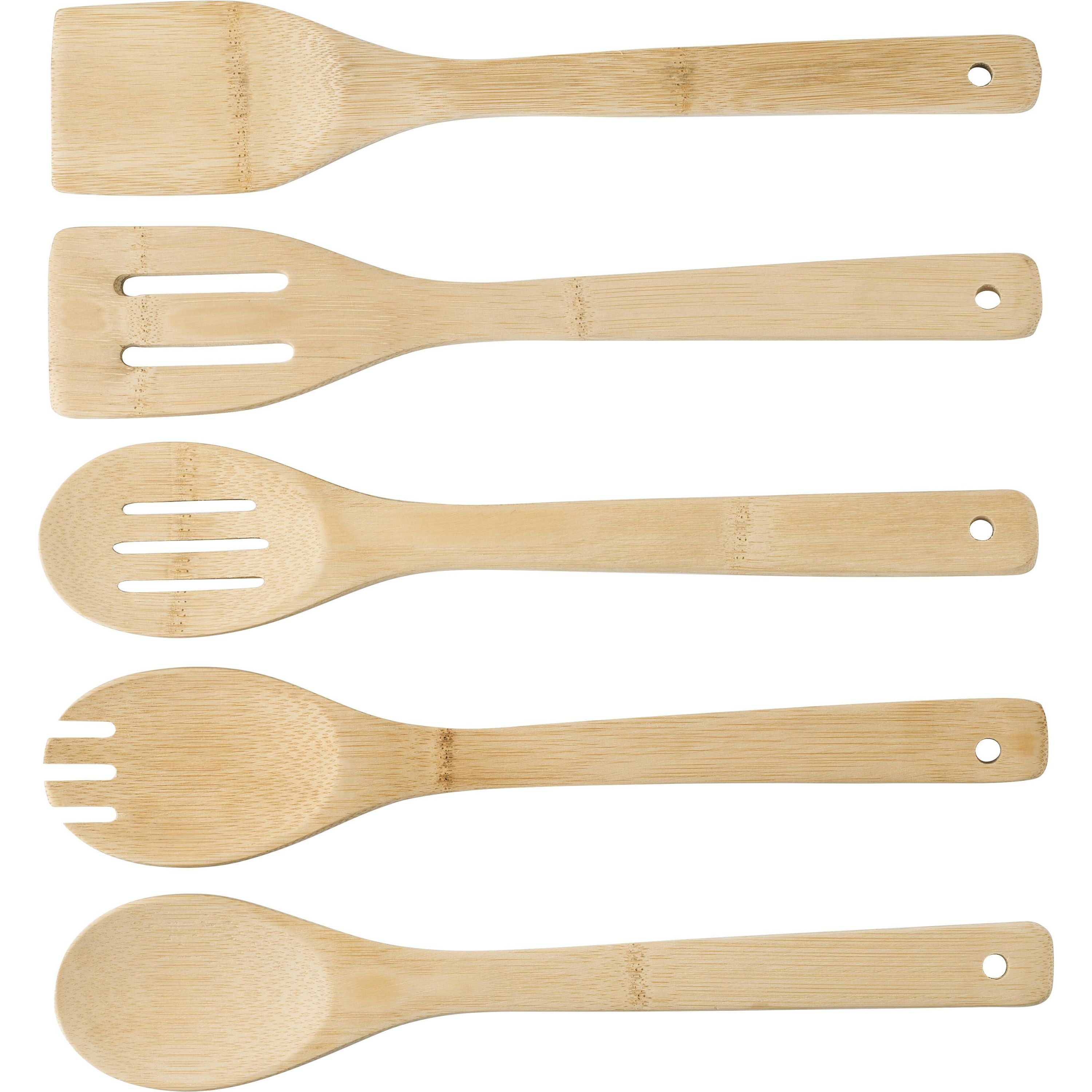 Besteck-Set aus Bambus Benny - braun-956