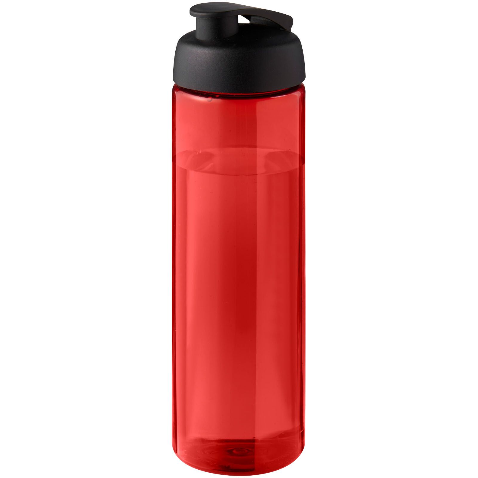 H2O Active Eco Vibe 850 ml Sportflasche mit Klappdeckel - rot -  schwarz-679