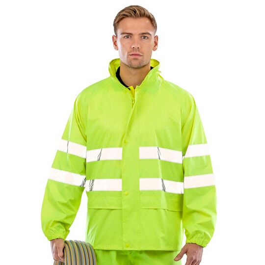 High Vis Waterproof Suit - fluorescent yellow-919