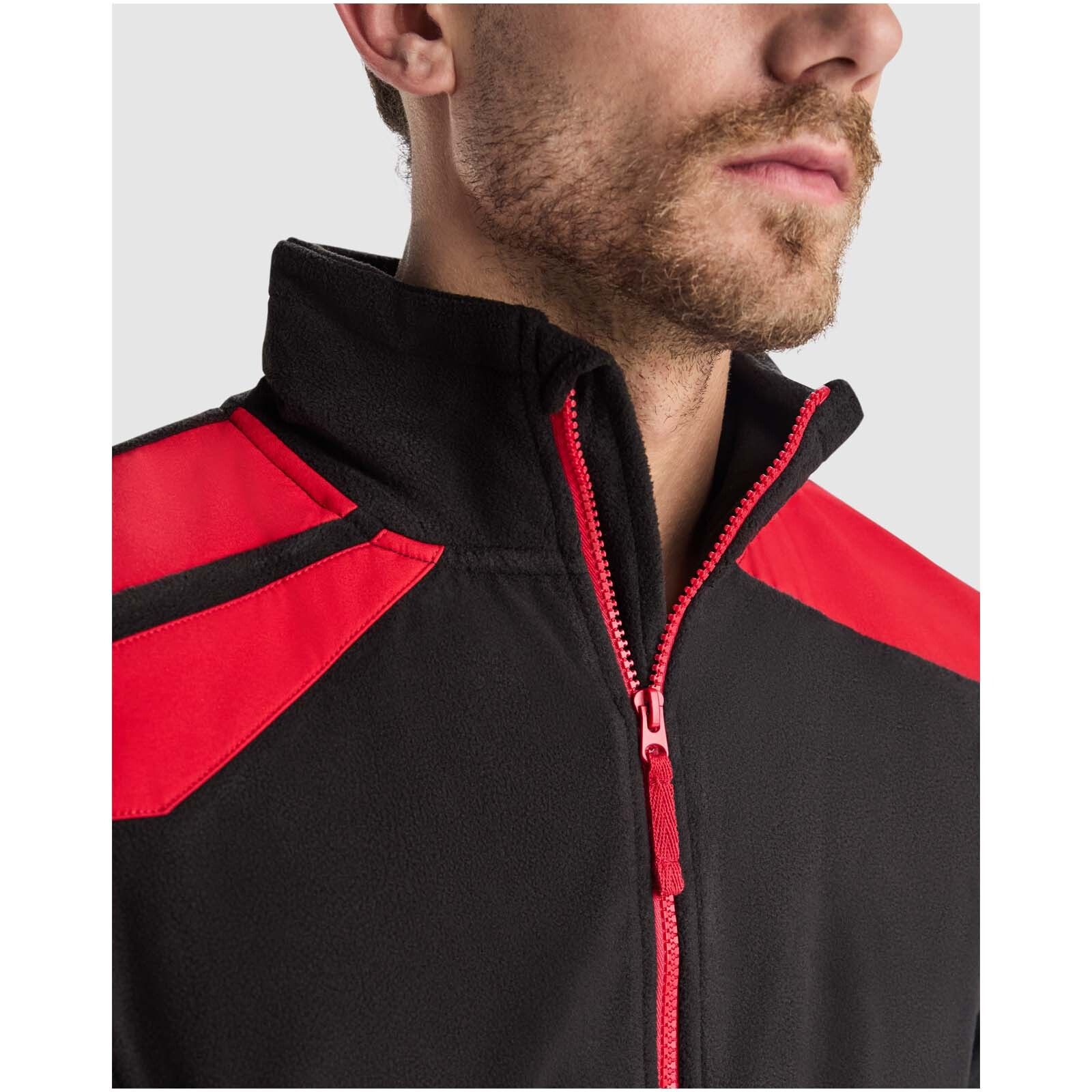 Terrano Mikrofleecejacke, unisex - blei -  schwarz-867