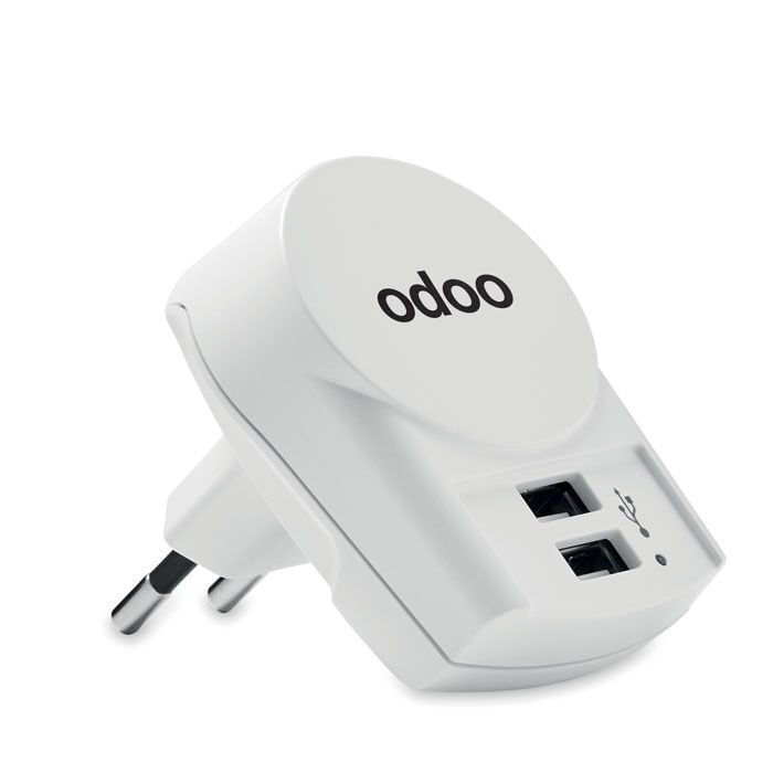 Skross Euro USB-Ladegerät 12W EURO USB CHARGER 2XA - weiß-636