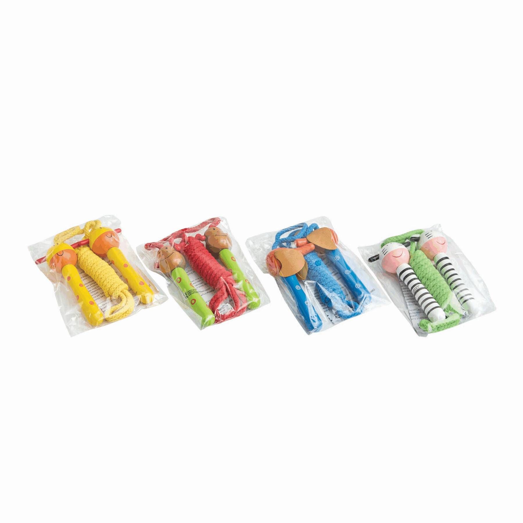 Springseile ANIMAL ANIMATION, 4-fach sortiert, Preis pro Stück - bunt-382