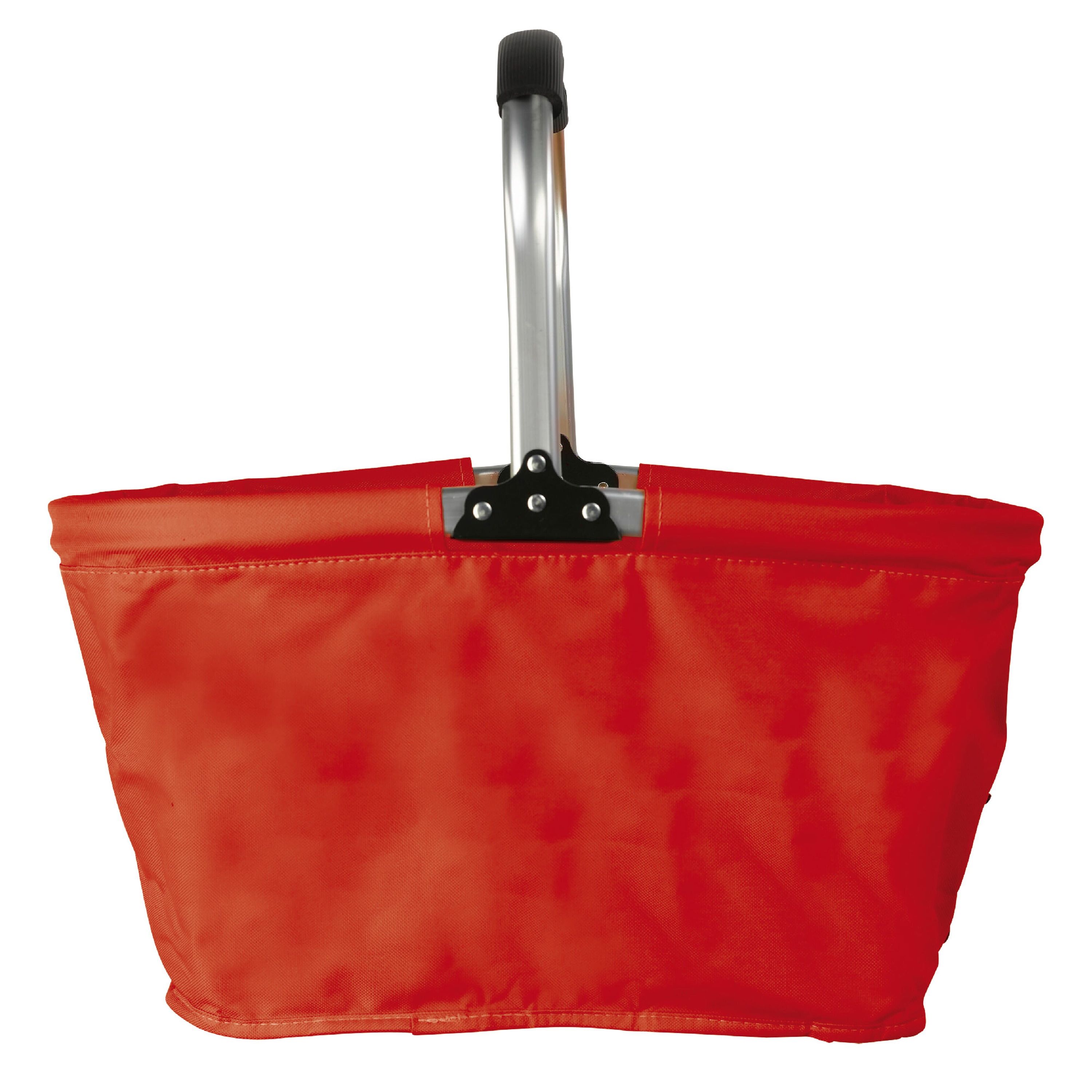 Faltbarer Kühl-Einkaufskorb - rot-759