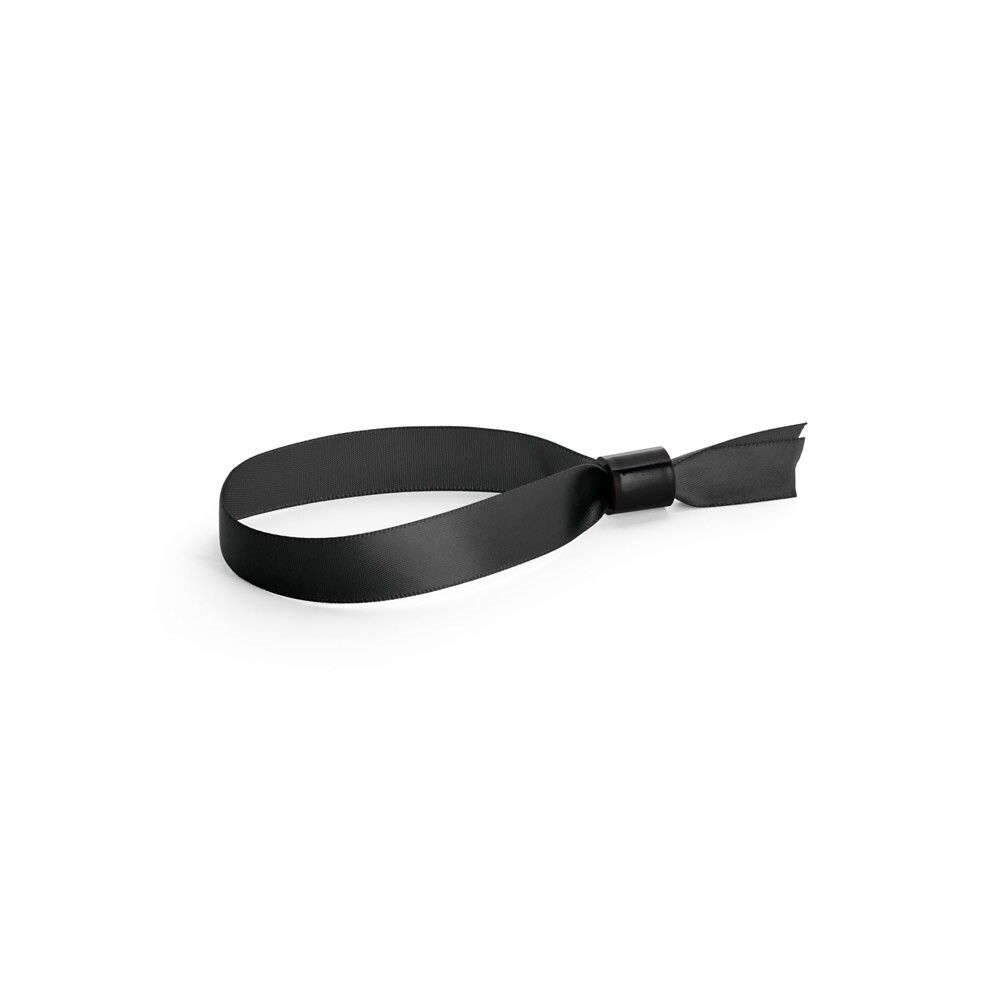 SECCUR Veranstaltungsarmband aus Satin - schwarz-906