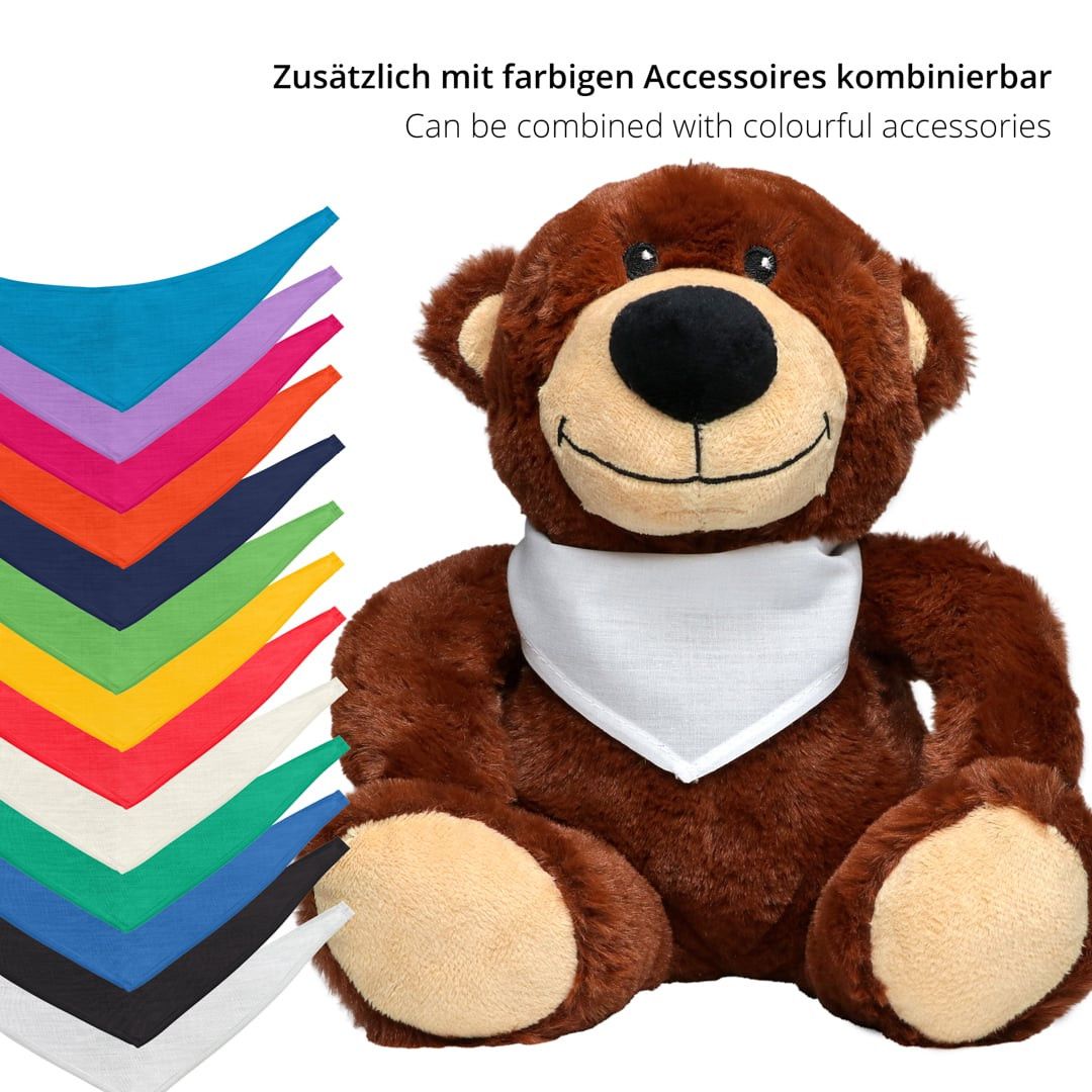 MiniFeet® RecycelBär® Nature - braun-546