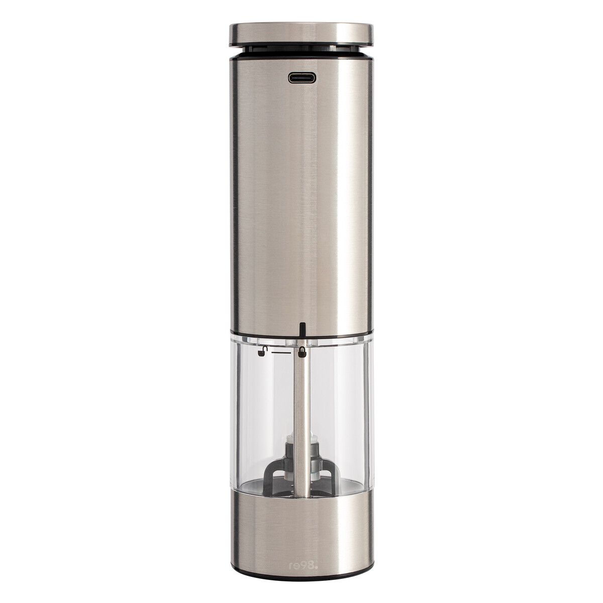 elektrische Salz- oder Pfeffermühle RE98-CEVARO - silber-672