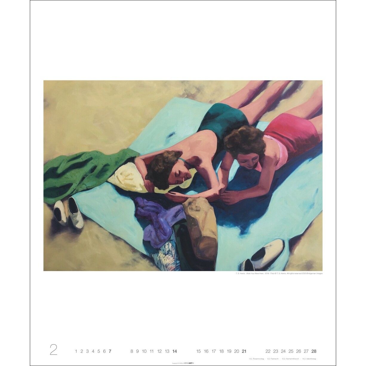 Summertime - T.S.Harris - Kunst & Kultur Kalender-21